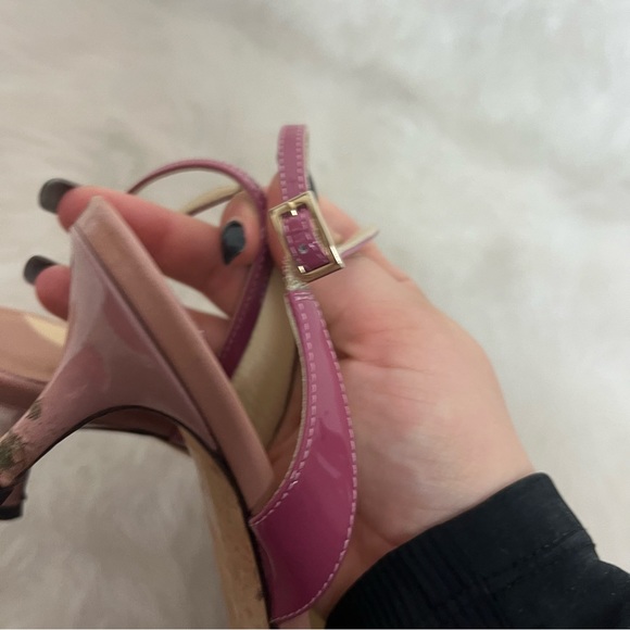 Jimmy Choo Volt Patent Leather Slingback Pump Heels - Picture 12 of 12